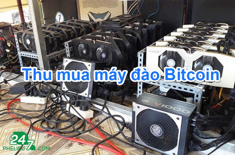 Thu mua máy đào Bitcoin