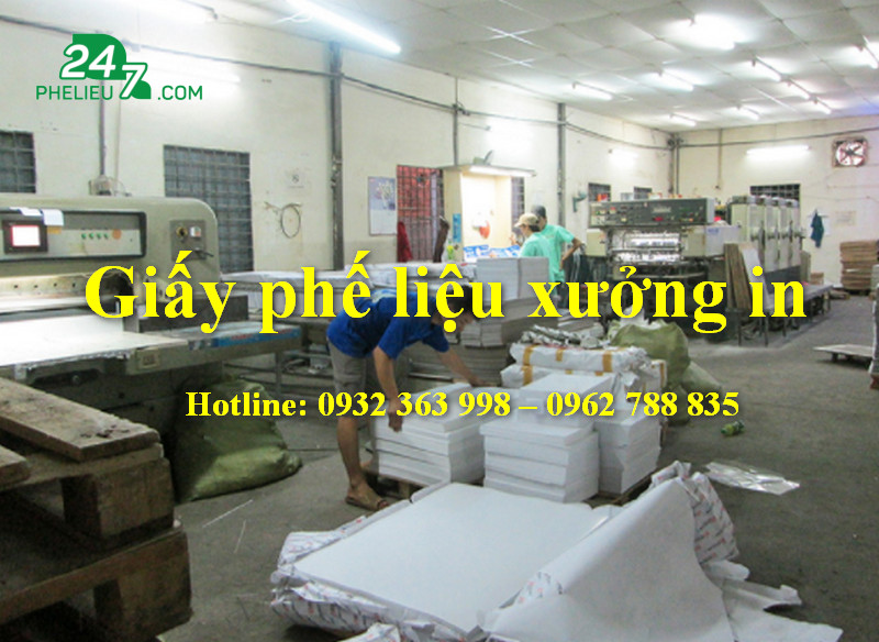 Thu mua giấy phế liệu xưởng in