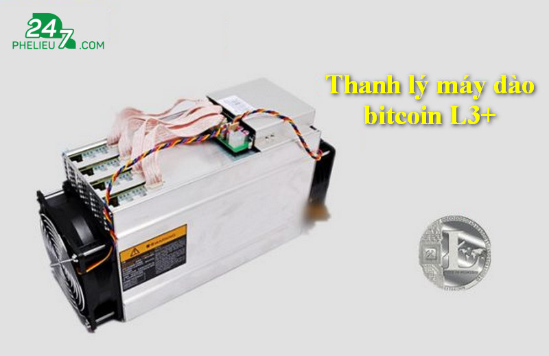 Thanh lý máy đào bitcoin L3+