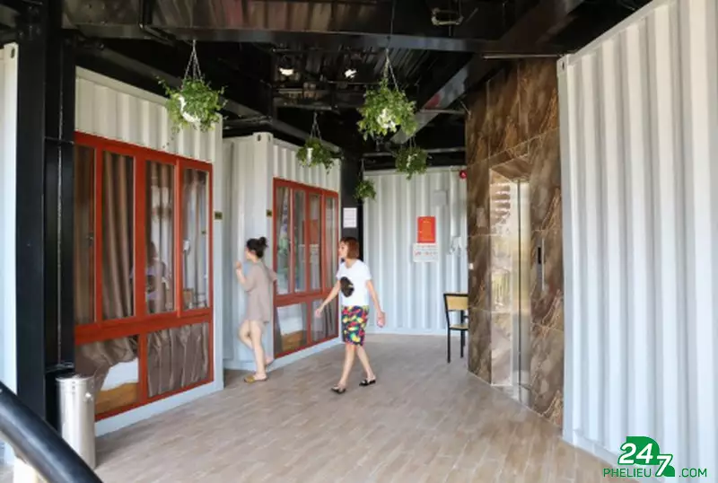 Homestay Container từ phế liệu lung linh tại Quảng Ninh