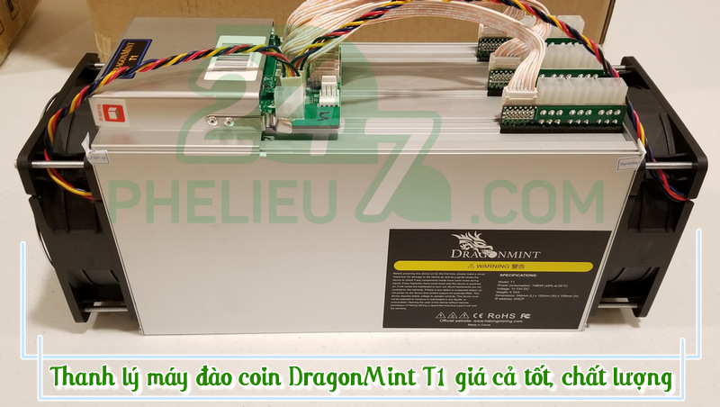 Thanh lý sản phẩm máy đào coin DragonMint T1 giá cả tốt, chất lượng