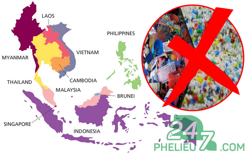 Các quốc gia Đông Nam Á lần lượt hạn chế nhập khẩu phế liệu nhựa