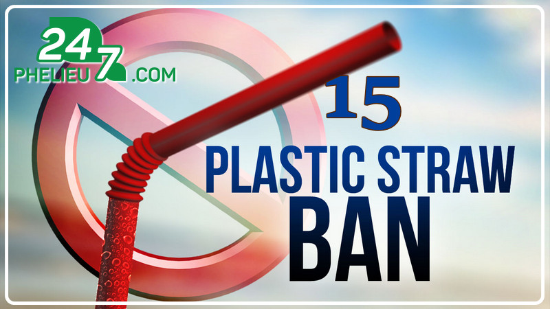 Lệnh Cấm Sử Dụng Ống Hút Nhựa - 15 Cách Giảm Thiểu Ống Hút Nhựa