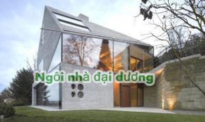 Ngôi nhà đương đại được thiết kế tại Đức từ các vật liệu xây dựng tái chế