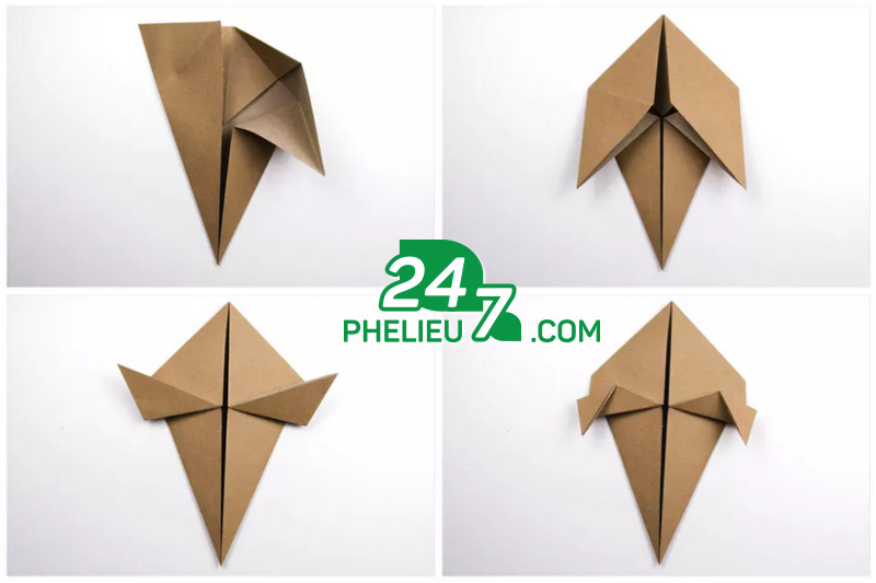 Bổ Sung Cách Gấp Con Gà Origami Vào BST Con Vật Bằng Giấy Dễ Thương Cho Bé