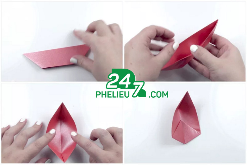 Khéo Tay Hay Làm Với Cách Làm Hoa Sen Origami Vô Cùng Đơn Giản
