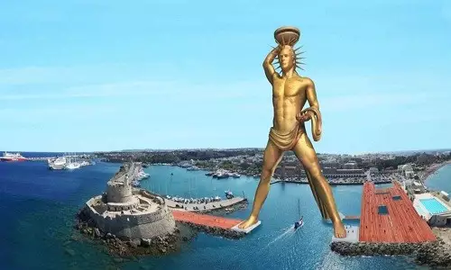Bức tượng khổng lồ Rhodes