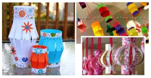 sáng tạo cách làm đèn ống đêm trung thu
