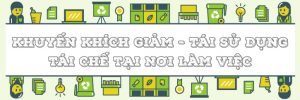 Khuyến Khích Giảm, Tái Sử Dụng, Tái Chế Tại Nơi Làm Việc